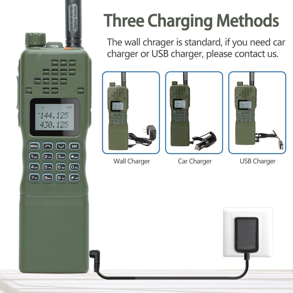 Baofeng AR152 VHF UHF 15W Powerful Portable Tactical Walkie Talkie AN