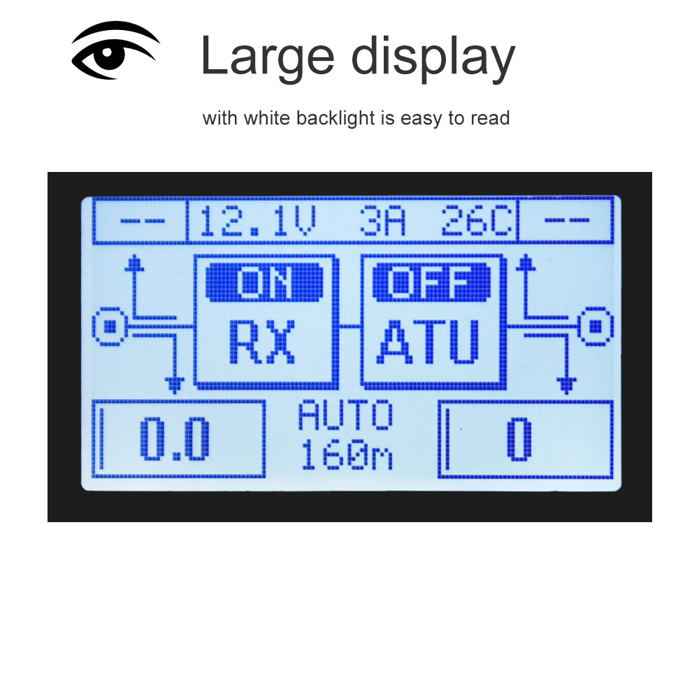 Xiegu XPA125B 100W HF Power Amplifier Auto Tuner ATU For X5105 X108G 
