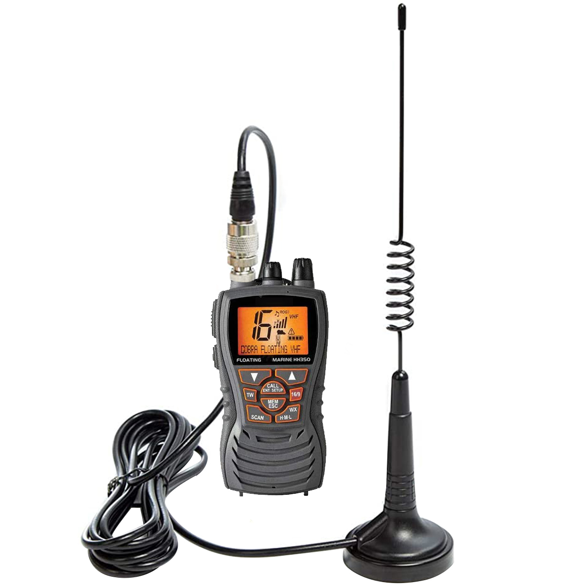 Handheld CB Radio Antenna 27MHz for Cobra Midland Mobile Radio Top TwoWay Radio