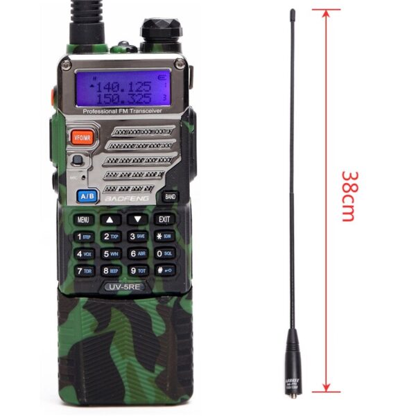 BAOFENG UV-5RE 8Watts Powerful Walkie Talkie 3800mah 10km Uhf Vhf long ...